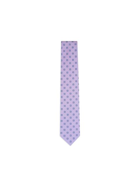 spring square silk tie