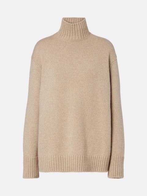 Cashmere turtleneck sweater