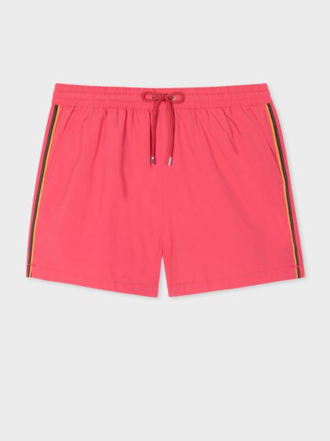 Washed Pink Swim Shorts