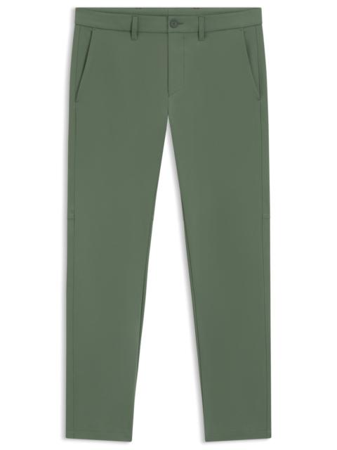 SLIM-FIT PANTS IN WATER-REPELLENT STRETCH FABRIC