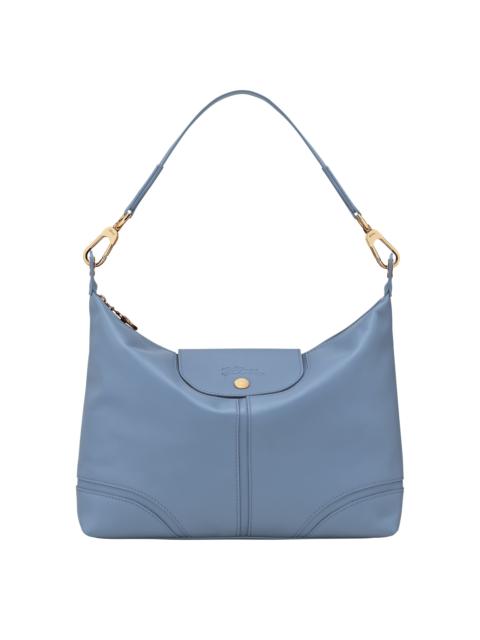 Le Pliage Xtra L Shoulder bag Slate - Leather