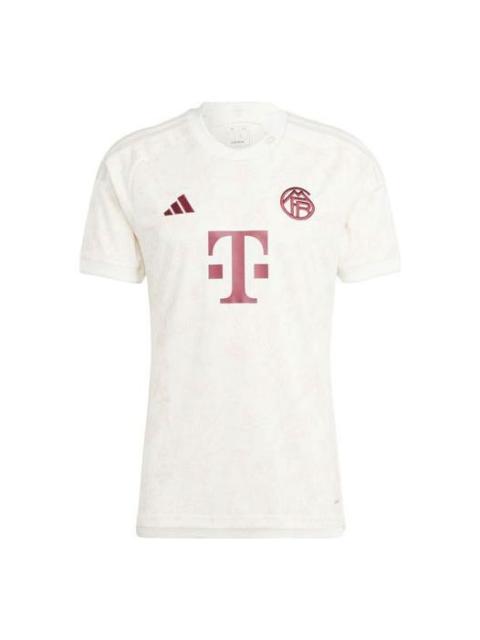 adidas FC Bayern 23/24 Third Jerseys 'White Red' HR3725
