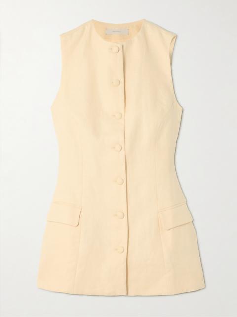 Jane Linen Vest