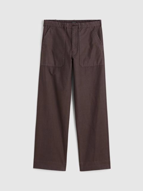 Fatigue Pants in Reverse Sateen