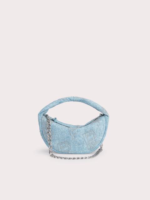Baby Cush Denim Stud Leather