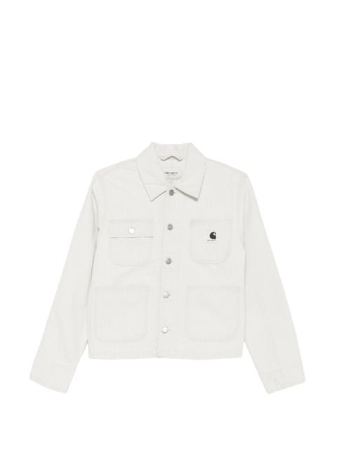 Mercer Chore striped denim jacket