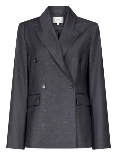 Norma double-breasted peak-lapels blazer