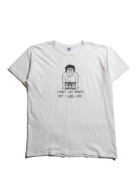 Lot. JG-CS06 I Love Judo T Off White