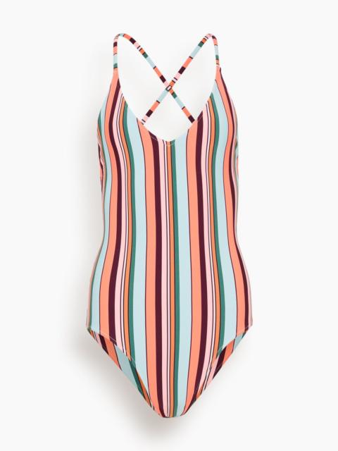 Retiro One Piece in Poppy Sunset