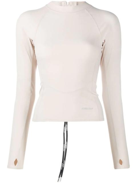 rear zip fastening top