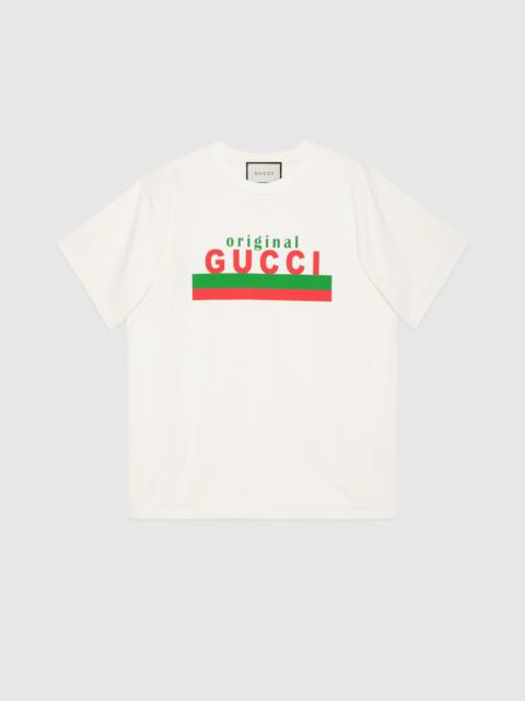"Original Gucci" print oversize T-shirt