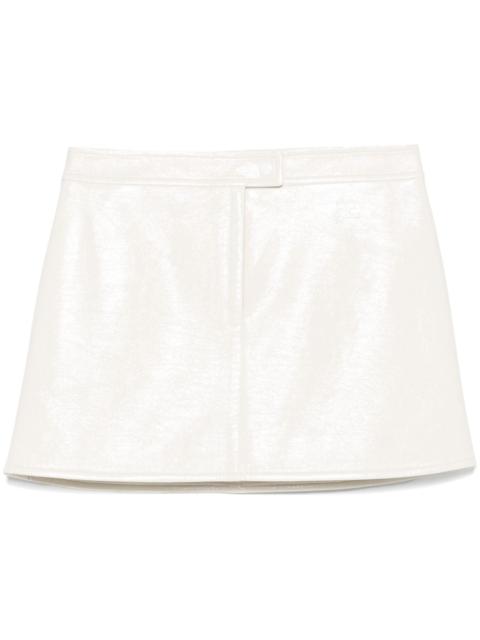 Reedition mini skirt