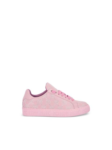 Carson monogram strass low-top sneakers