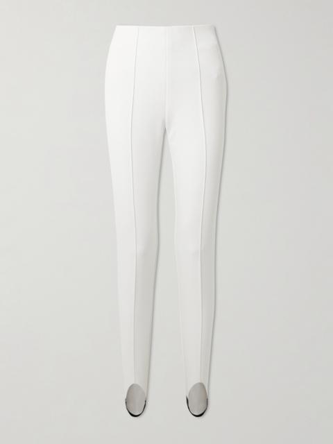 Elaine Embroidered Stretch Stirrup Ski Pants