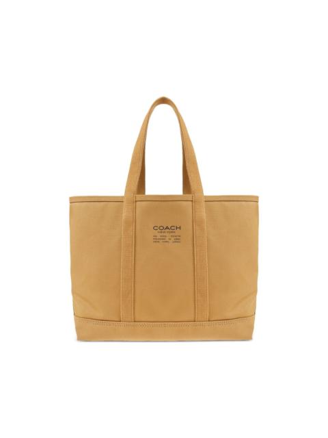 Utility stitched detail tote bag
