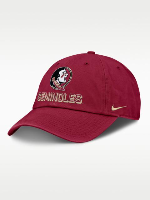 Florida State On-Field Club Gameday Men's Nike College Adjustable Hat