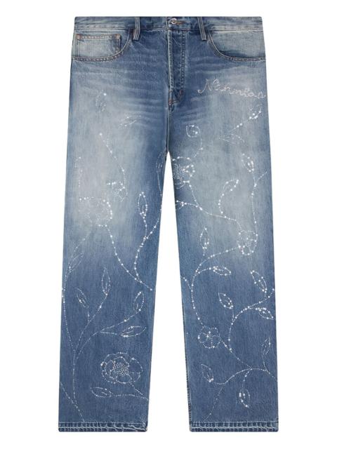 beaded jeans