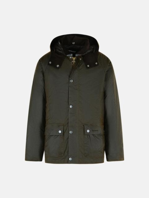 'MODERN' BROWN WAXED COTTON JACKET