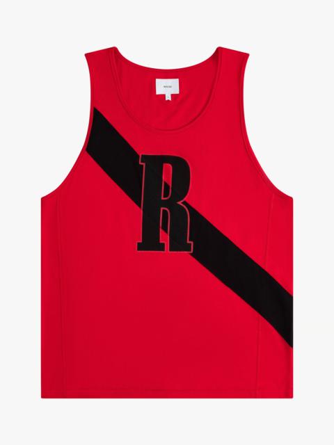 RHUDE 02 STRIPE TANK TOP