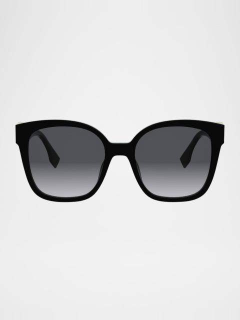 FF Diamonds Square Acetate Sunglasses