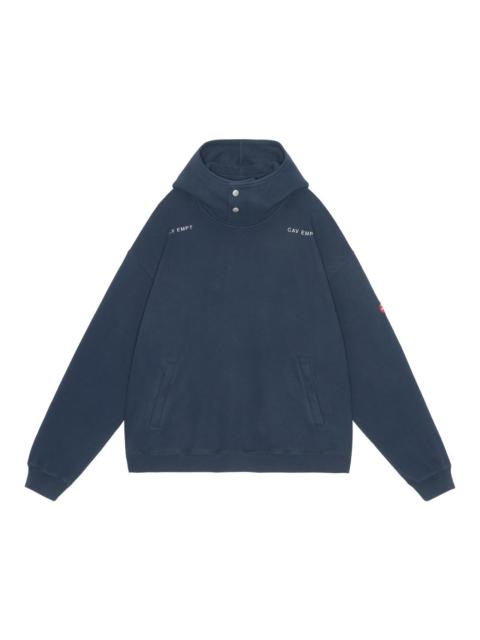 CAV EMPT NECK SNAP DBL KNIT HOODY 'NAVY'