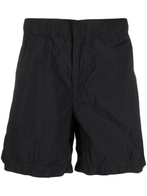elasticated-waist swim shorts