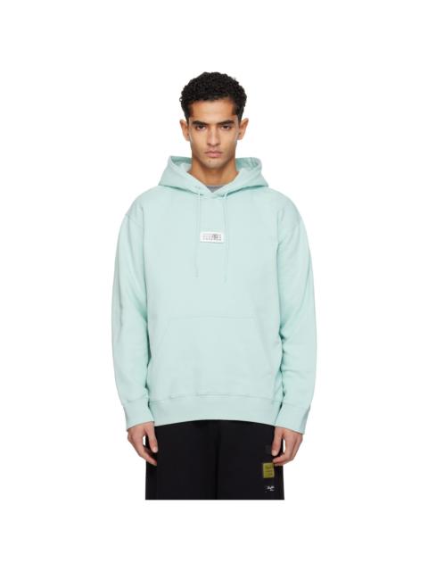 Blue Logo Patch Hoodie