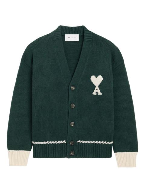 Ami de Coeur embroidered cardigan