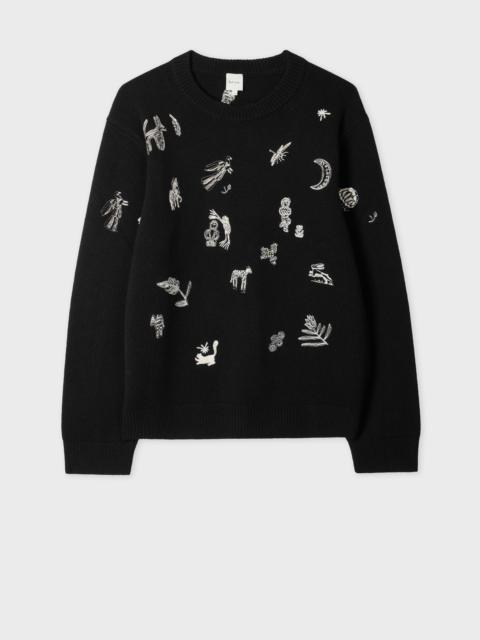 Merino Wool 'Little Beasts' Sweater