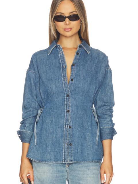 N Waisted Strap Blouse