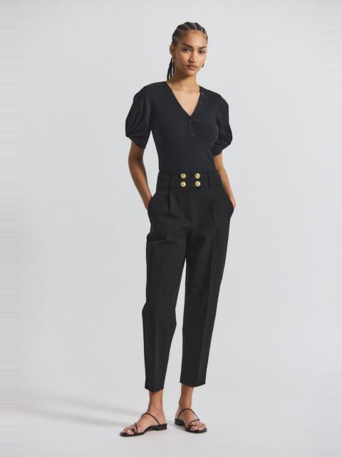 LEONIE PLEATED TAPERED PANT