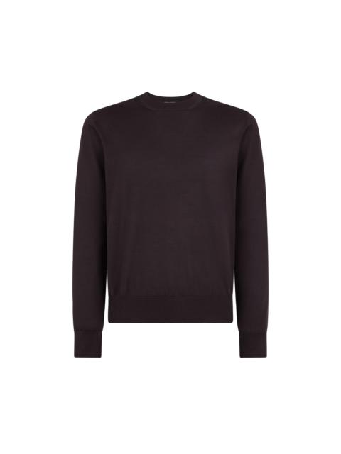 FLUID SILK CREW NECK