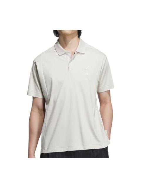 adidas Wuji Must Have Polo Shirt Asia Sizing 'Grey' JE6666