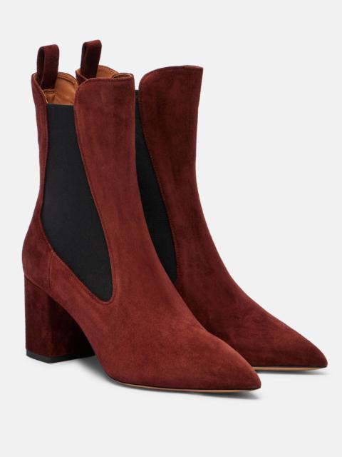 Anja 70 suede ankle boots