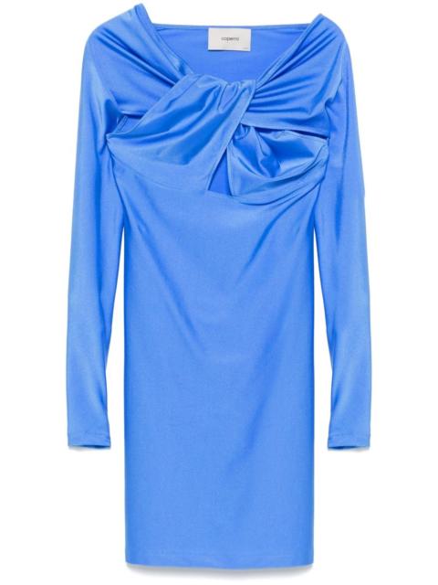 twisted cut-out mini dress