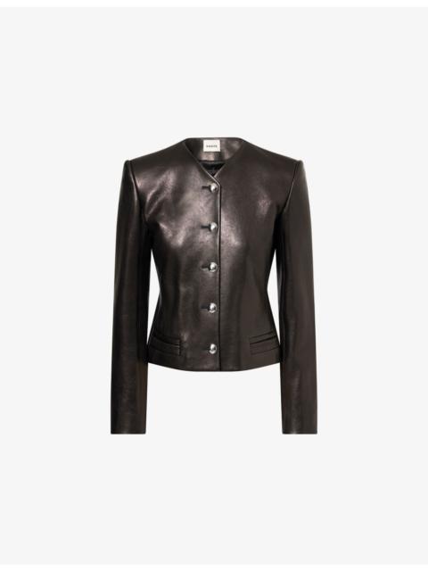 Nara Tailored Leather Jacket