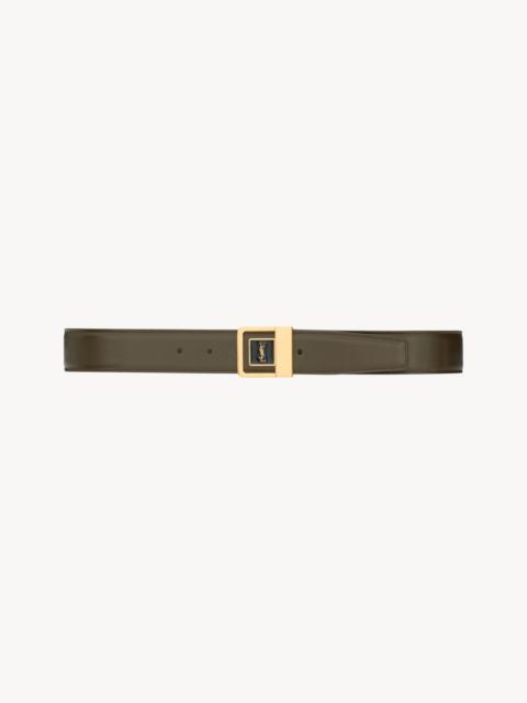 LA 66 BELT IN SMOOTH LEATHER