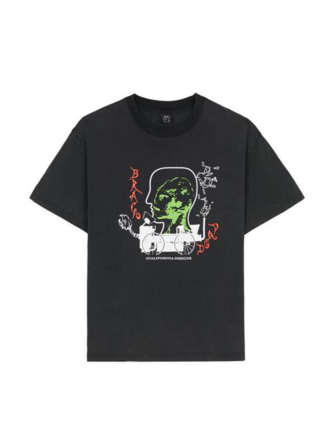 Alien Tractor T-shirt - Washed Black