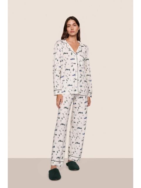 Gisele Printed TENCEL™ Modal Long PJ Set
