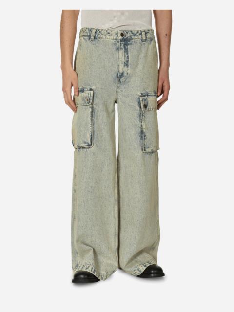 Tinted Combat Pants Light Wash