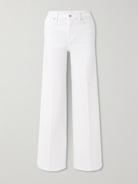 Le Slim Palazzo High-rise Wide-leg Jeans
