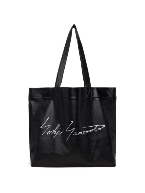 Black Signature L Tote