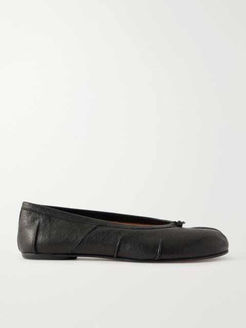 Tabi Split-toe Leather Ballet Flats