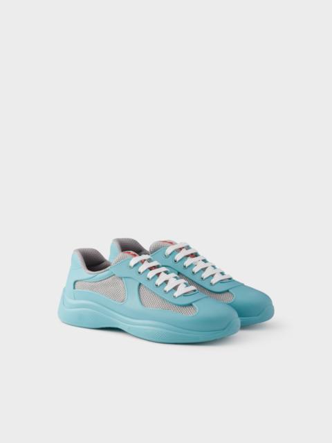 Prada America's Cup Soft rubber and bike fabric sneakers