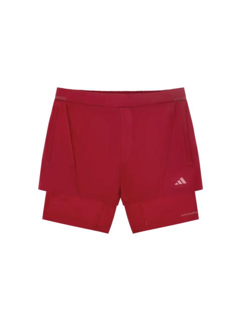 D4T TRAINING 2IN1 SHORTS ACTIVE MAROON