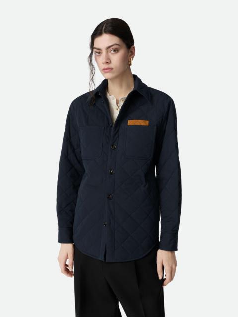 Quilted Cotton Overshirt