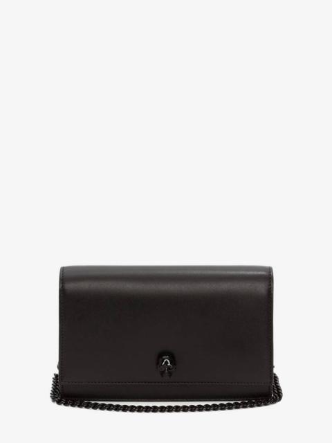 Women's Small Skull Bag in Black