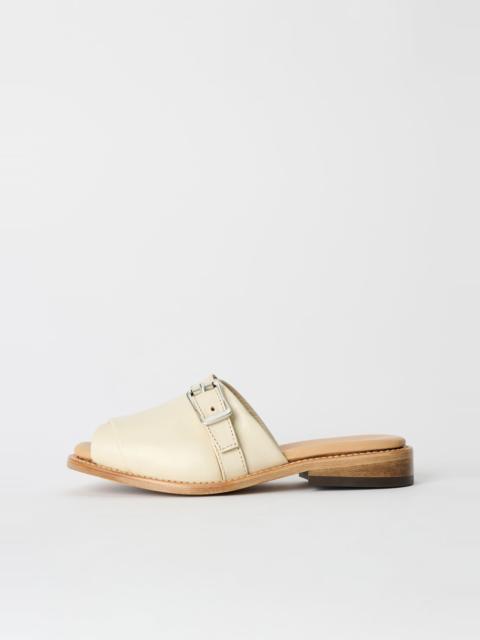 Ginza Sandal Deep Ecru Leather