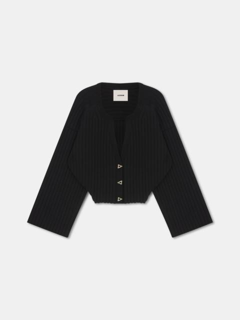 MORROW
Cropped cardigan