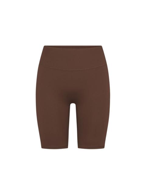 Nike x SKIMS Women's Matte 7" Biker Short Dark Sepia